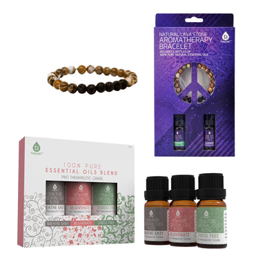 Pursonic Bliss: Lava Stone & Essential Oil Set