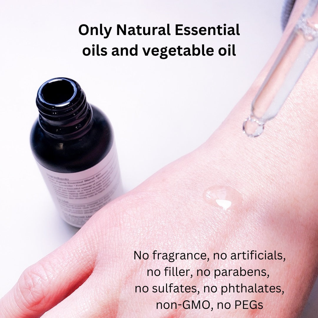 Anti-Aging Essential Blend 30+ | Feature Rose | Premium Skin Range | Skincare Oil-3