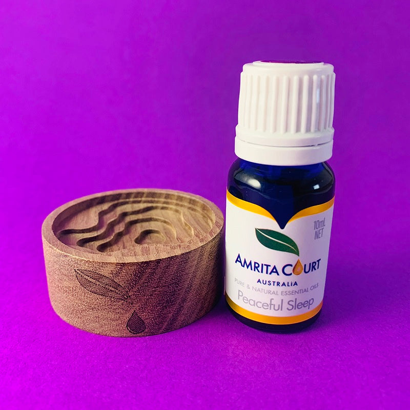 Peaceful Sleep+Wood Diffuser | Improve Sleep | Calming & Sedating | Essential Oil Combo-2