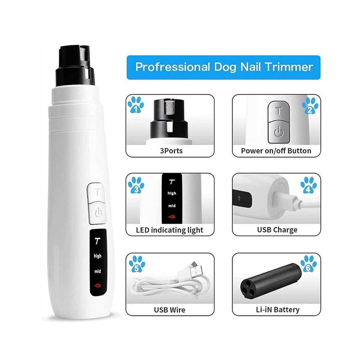 Pet Nail Grinder