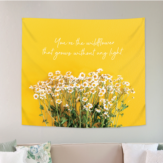 Wild Aster 150cm x 130cm