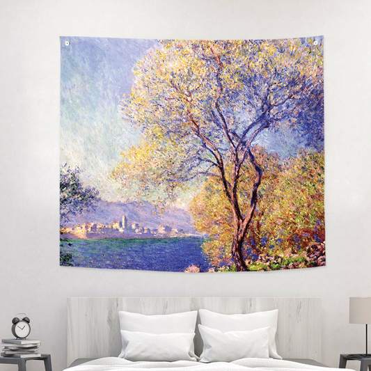 Antibes seen from the Salis garden  (by Monet) 150cm x 130cm