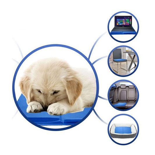 Sprint Industries Pet Portable Reusable Cooling Gel Pad 40 x 50Cm
