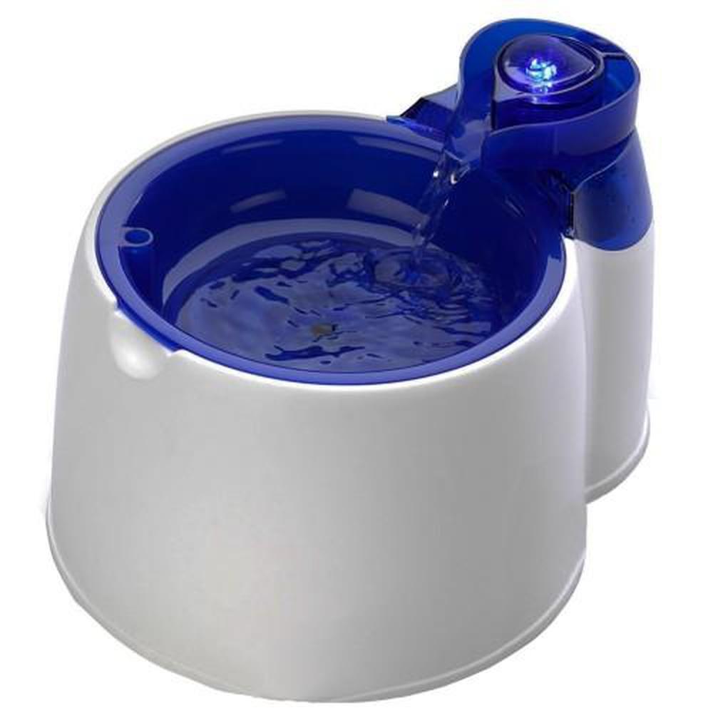 2L Fountain Fresh Pet Water Filter Bowl
