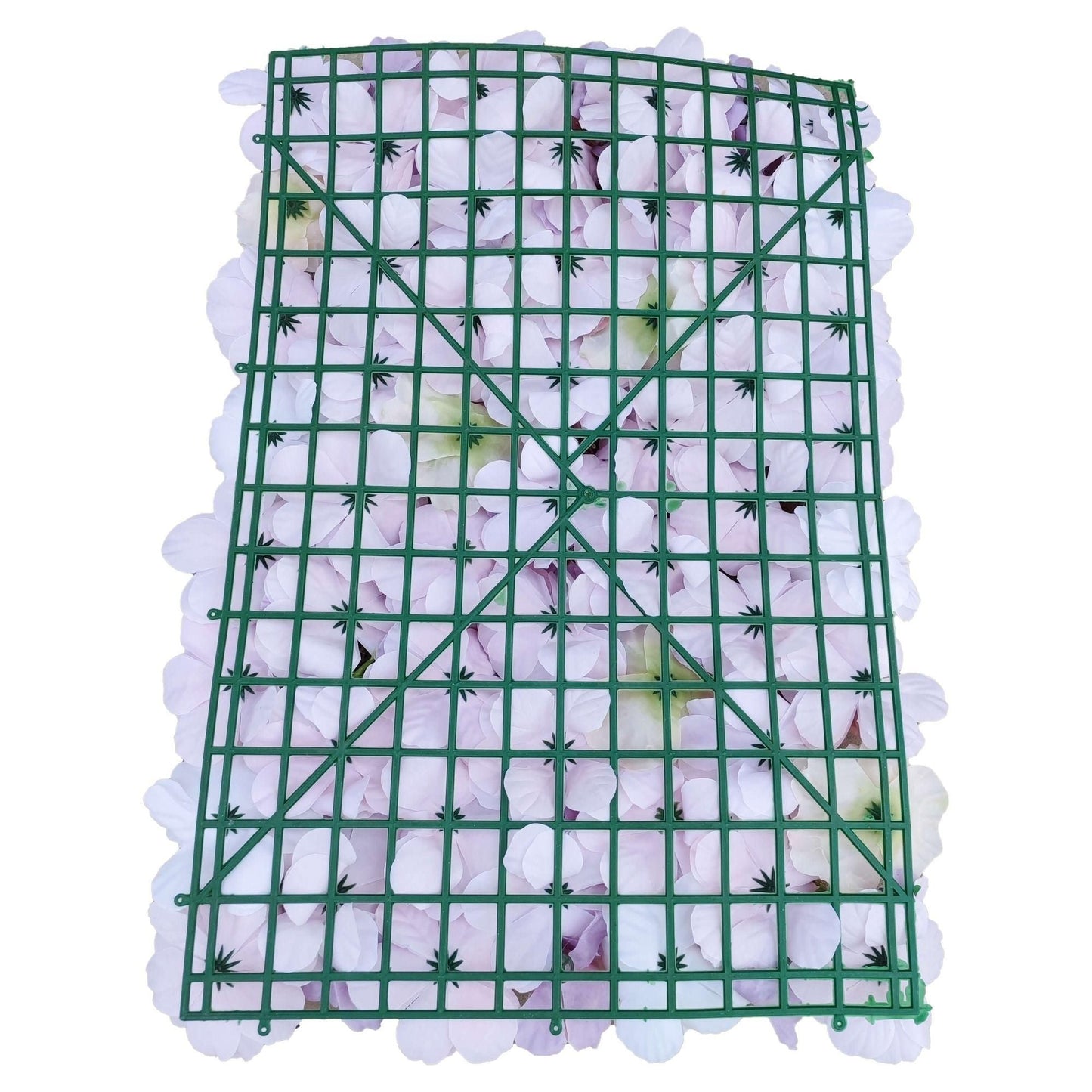 Artificial Flower Wall Backdrop Panel 40cm X 60cm Mixed Pink & White