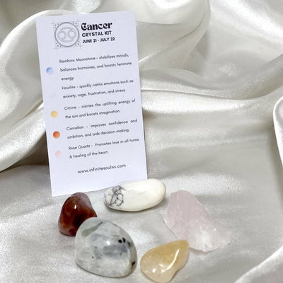 Star Sign Crystal Healing Kit: Cancer