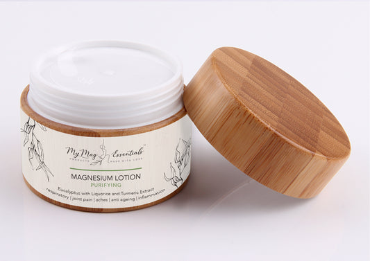 Magnesium Lotion Eucalyptus with Liquorice + Turmeric Extract 100ml