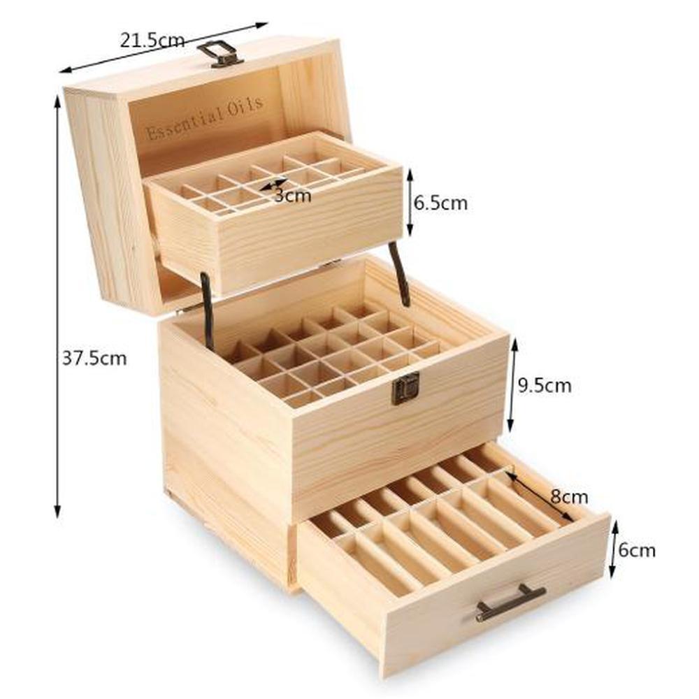 59 Slots Essential Oils Storage Box