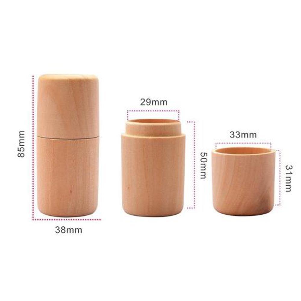 Essential Oils Wood Storage Box