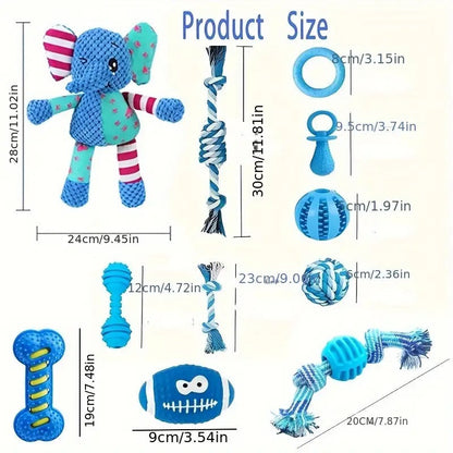 Series Dog Chew Toy Set (16pcs)-4