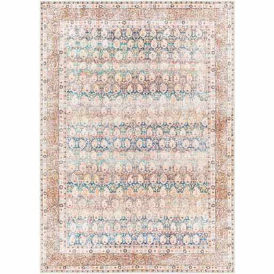 Rustic Charm Washable Area Rug - Maligaya Design