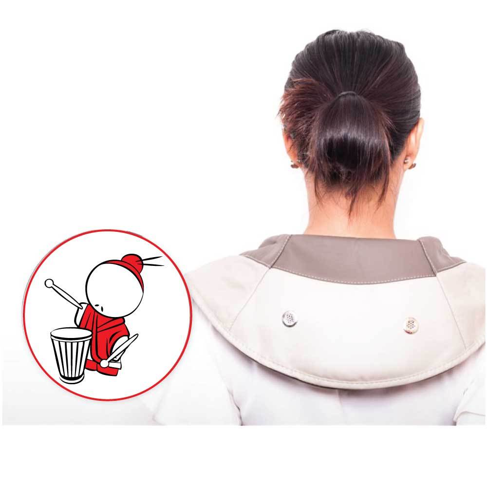 Power Drum Tapping Massager - Cervical Percussion Massage - Neck