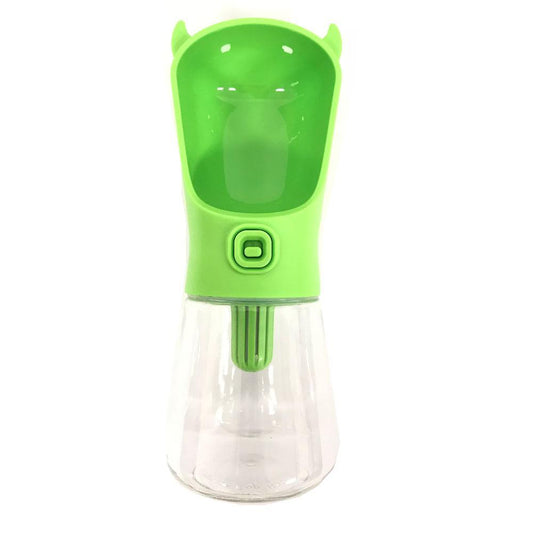 380ml Portable Pet Water Bottle with Filter