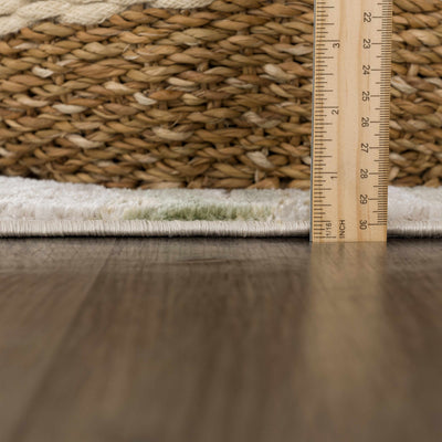 Live Marble Green Area Rug